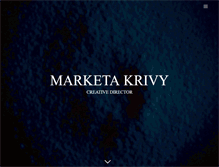Tablet Screenshot of marketakrivy.com